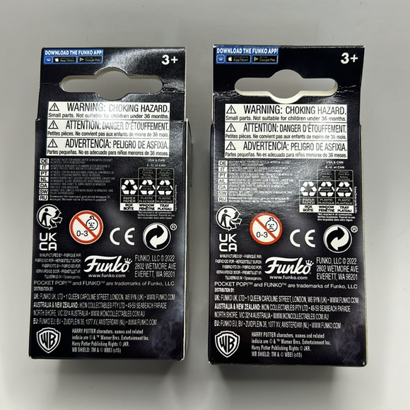 Harry potter funko pop keychain set of 2 - Picture 2 of 4